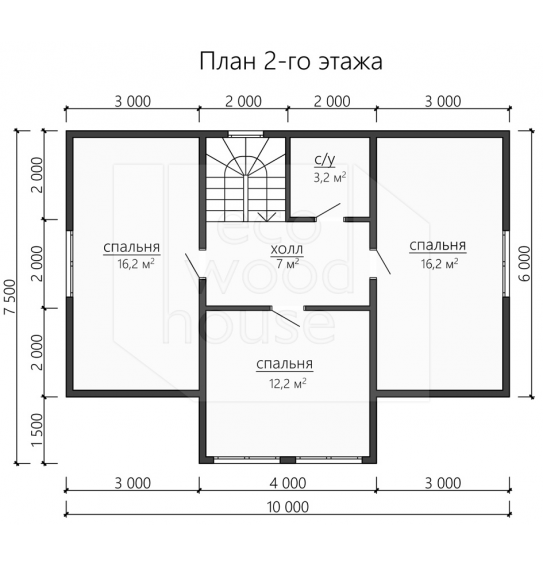 Планировка 1 этаж